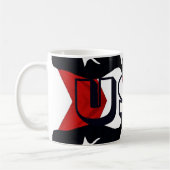 USA ABSTRAKT KAFFEETASSE (Links)