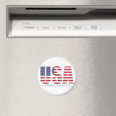 USA Acrobat Gymnastics Magnet (In Situ (Geschirrspüler))