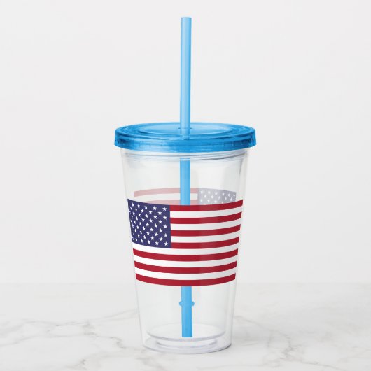 USA ACRYLTRINKBECHER (Vorderseite)