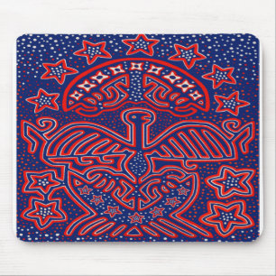 USA Adler Demokratischer Patriot Mousepad