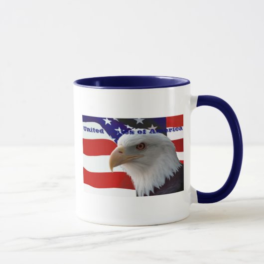 USA-Adler-Kaffee-Tasse Tasse (Rechts)