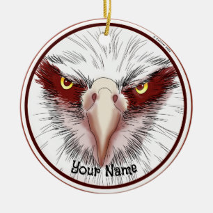USA Adler  Keramik Ornament