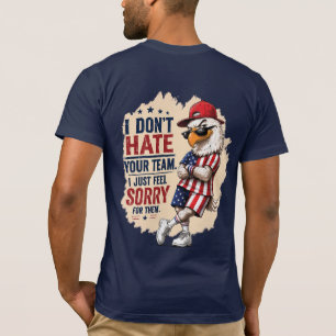 USA Adler Rivalität Humor Fußball Fan T-Shirt