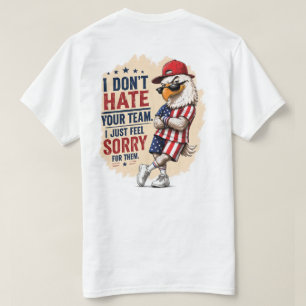 USA Adler Rivalitäts Humor Fußball Fan T-Shirt