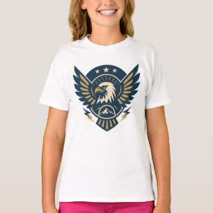 USA Adlerschild — Wappen für Vintage Flaggen T-Shirt