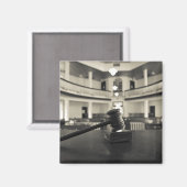 USA, Alabama, Monroeville. Zuhause der Schriftstel Magnet (Vorderseite/Rückseite)