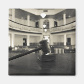 USA, Alabama, Monroeville. Zuhause der Schriftstel Magnet (Vorne)