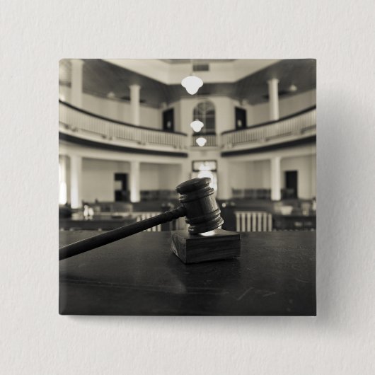 USA, Alabama, Monroeville. Zuhause der Verfasser Button (Vorderseite)