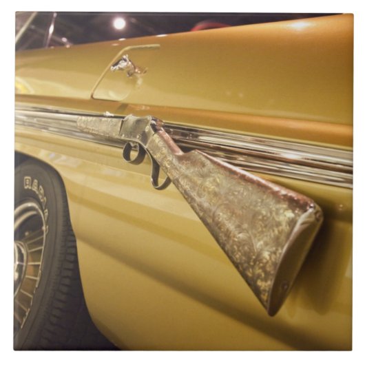 USA, Alabama, Tuscumbia. Alabama Music Hall Fliese (Vorderseite)