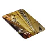 USA, Alabama, Tuscumbia. Alabama Music Hall of 3 Magnet (Rechte Seite)