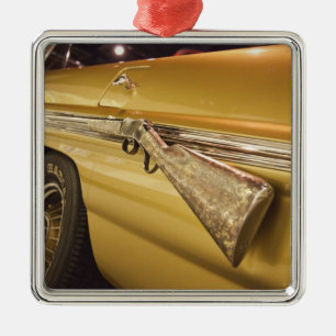 USA, Alabama, Tuscumbia. Alabama Music Hall of Fam Ornament Aus Metall