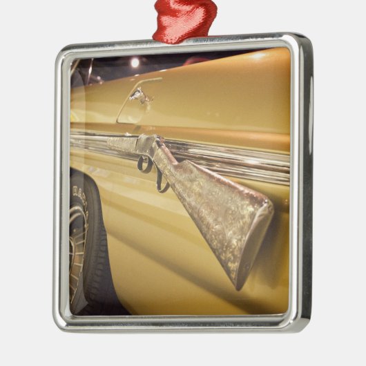 USA, Alabama, Tuscumbia. Alabama Music Hall Ornament Aus Metall (Links)