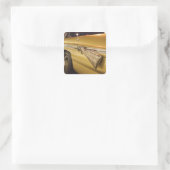 USA, Alabama, Tuscumbia. Alabama Music Hall Quadratischer Aufkleber (Tasche)