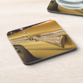 USA, Alabama, Tuscumbia. Alabama Music Hall Untersetzer (Linke Seite)