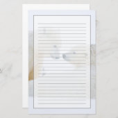 USA, Alaska, 1002 Küstenlinie Schlicht der Arktis Briefpapier (Vorne/Hinten)