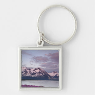 USA, Alaska, Alsek River Valley. Blick auf Alsek Schlüsselanhänger