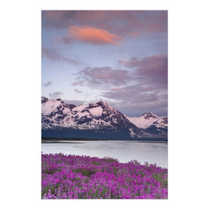 USA, Alaska, Alsek River Valley. Sicht auf Alsek Fotodruck