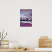 USA, Alaska, Alsek River Valley. Sicht auf Alsek Poster (Küche)