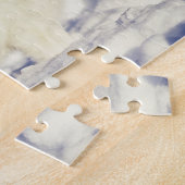 USA, Alaska. Arktischer Fuchs im Wintermantel Puzzle (Seite)