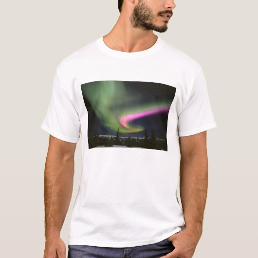 USA, Alaska, Chena Hot Springs. Aurora 2 T-Shirt (Vorderseite)
