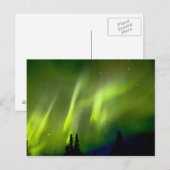 USA, Alaska, Chena Hot Springs. Aurora 3 Postkarte (Vorne/Hinten)
