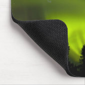 USA, Alaska, Chena Hot Springs. Aurora Borealis 2 Mousepad (Ecke)