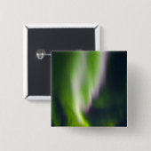 USA, Alaska, Chena Hot Springs. Aurora Borealis Button (Vorne & Hinten)