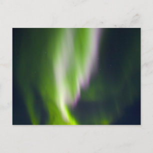 USA, Alaska, Chena Hot Springs. Aurora Borealis Postkarte