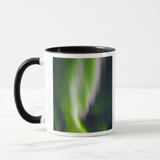 USA, Alaska, Chena Hot Springs. Aurora Borealis Tasse (Links)