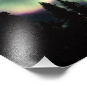 USA, Alaska, Chena Hot Springs. Aurora Fotodruck (Ecke)