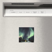 USA, Alaska, Chena Hot Springs. Aurora Magnet (In Situ (Geschirrspüler))