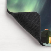 USA, Alaska, Chena Hot Springs.Aurora Mousepad (Ecke)