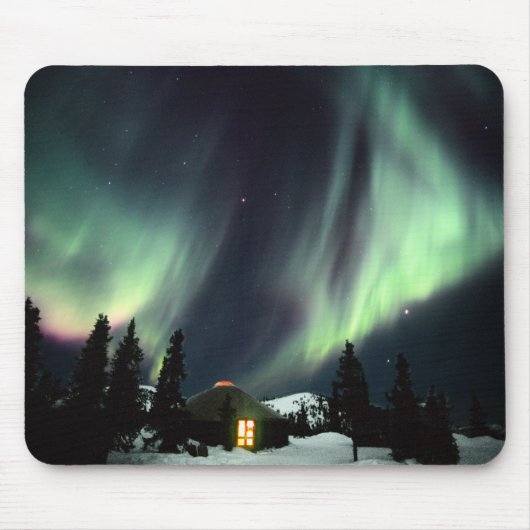 USA, Alaska, Chena Hot Springs.Aurora Mousepad (Vorne)