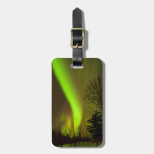USA, Alaska, Chena Hot Springs. Aurora-Sicht Gepäckanhänger