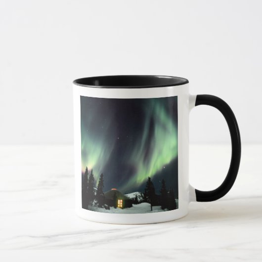 USA, Alaska, Chena Hot Springs.Aurora Tasse (Rechts)