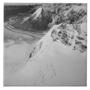 USA, Alaska, Denali-Nationalpark, Luftansicht Fliese