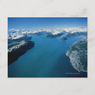 USA, Alaska, Glacier Bay National Park, Luftansich Postkarte