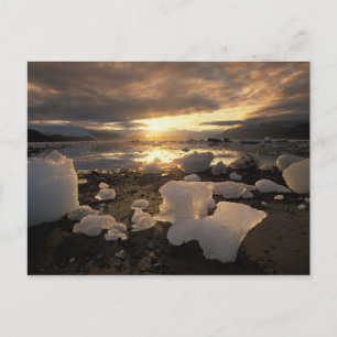 USA, Alaska, Ice Bay, Icescape, Postkarte
