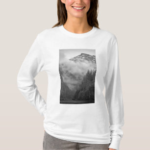USA, Alaska, Juneau, Regenwald bedeckt Fjorde in T-Shirt