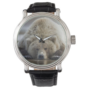 USA, Alaska, Katmai-Nationalpark, Braunbär Armbanduhr