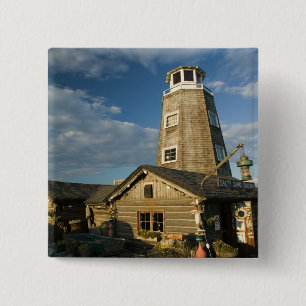 USA, ALASKA, KENAI-HALBINSEL, HOMER: Homer Spit Button