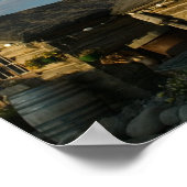 USA, ALASKA, KENAI PENINSULA, HOMER: Homer Spit Poster (Ecke)