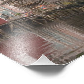 USA, Alaska, Ketchikan, Creek Street, Downtown Fotodruck (Ecke)