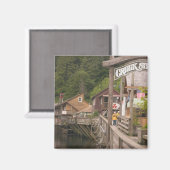 USA, Alaska, Ketchikan, Creek Street, Downtown Magnet (Vorderseite/Rückseite)