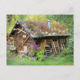 USA, Alaska, Nationalpark Denali, Kantishna. Postkarte