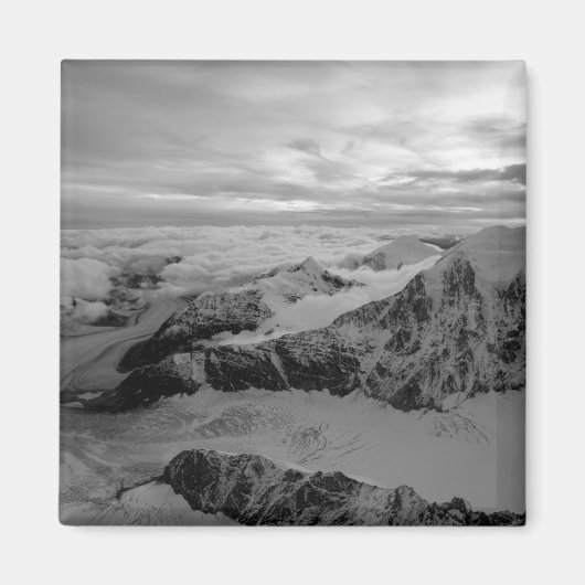 USA, Alaska, Nationalpark Denali, Luftbild 2 Magnet (Vorne)