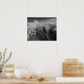 USA, Alaska, Nationalpark Denali, Luftbild 3 Poster (Küche)