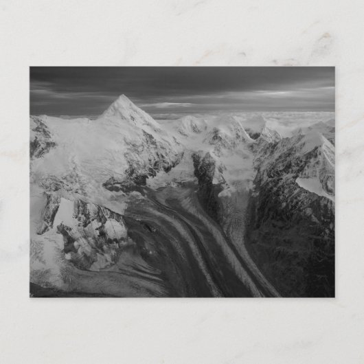 USA, Alaska, Nationalpark Denali, Luftbild 3 Postkarte (Vorderseite)