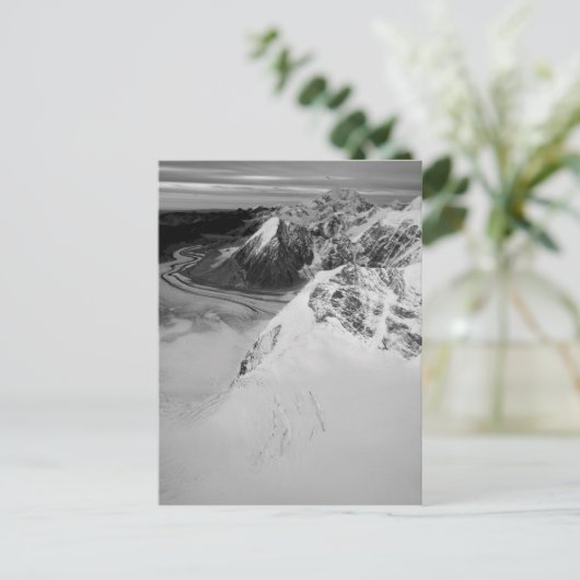 USA, Alaska, Nationalpark Denali, Luftsicht Postkarte (Stehend Vorderseite)