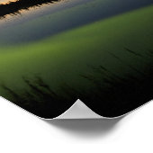 USA, Alaska, Polarkreis, Bettles. Das Poster (Ecke)